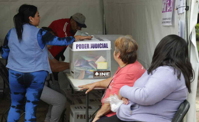 Casillas de la elección judicial en la CDMX / Foto: Carlos Mejía. EL UNIVERSAL