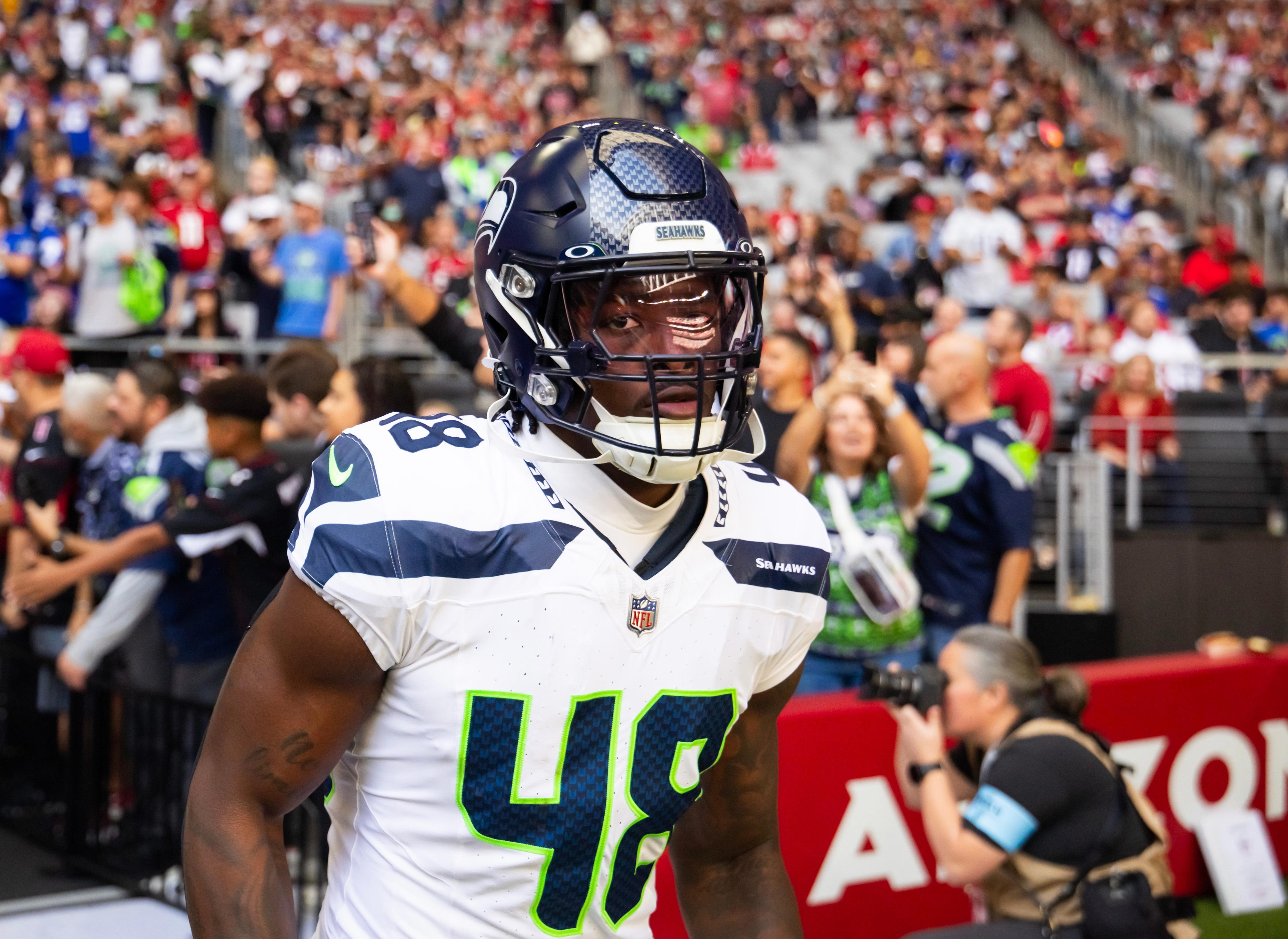 Seahawks HC Mike Macdonald provides injury update on LB Tyrice Knight