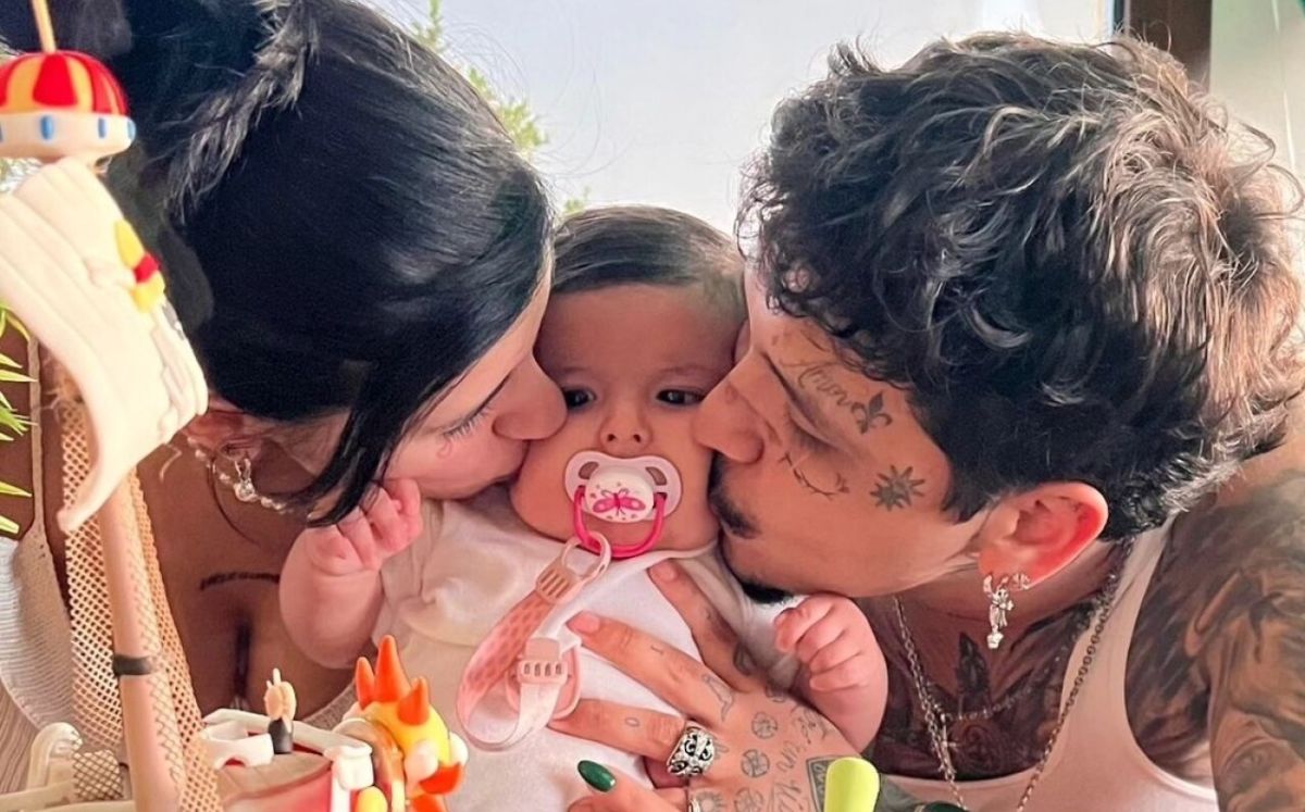 Así fue el reencuentro de Inti con la familia de Christian Nodal tras meses  separados