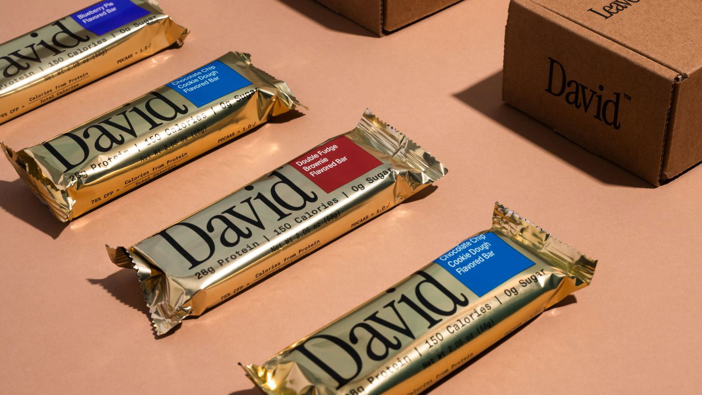 Protein bar brand David raises $75m to scale manufacturing Protein bar brand David raises $75m to scale manufacturing