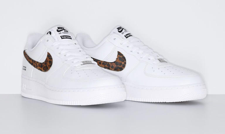 Supreme and Goodenough's Nike Air Force 1 Collab Releases