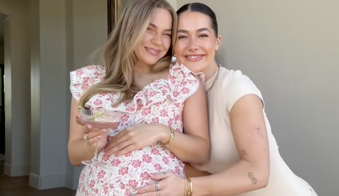 Avery Woods posts video wearing necklace in honor of Emilie Kiser's son