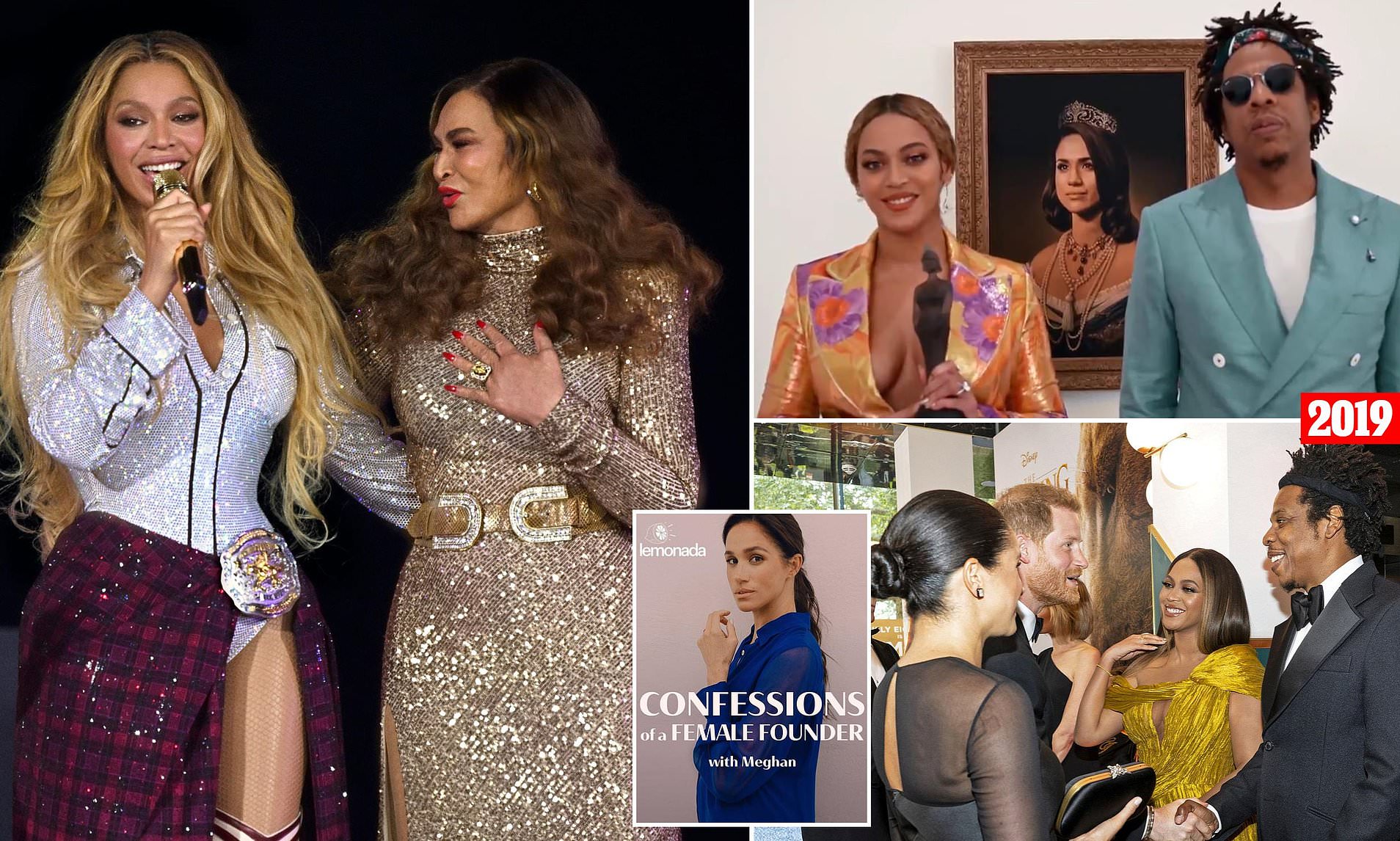 Meghan Markle interviews Beyoncé's mother Tina Knowles in 'bonus