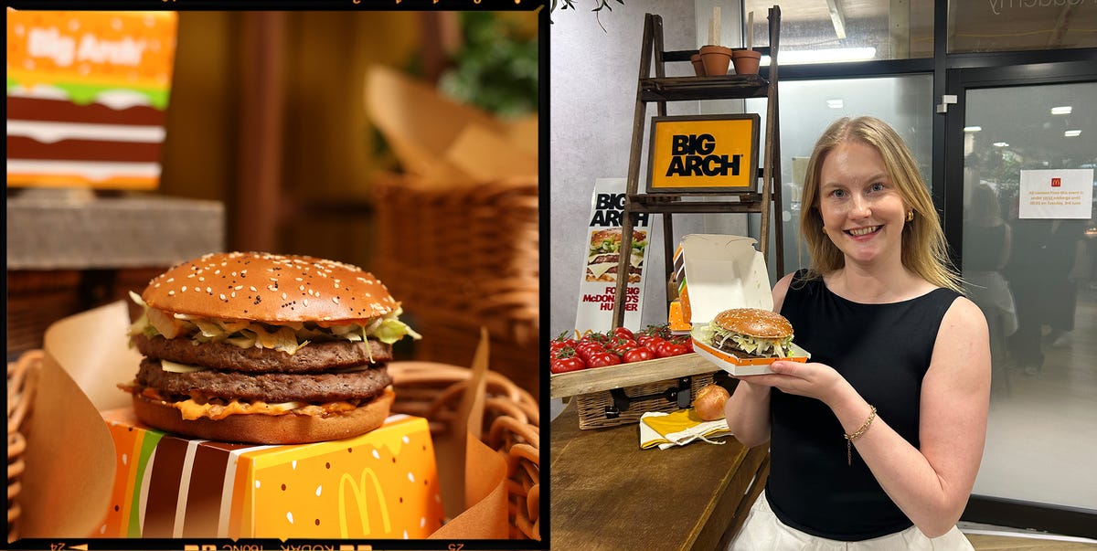 McDonald's launches their biggest burger yet with pickle-based sauce ...