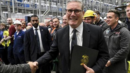 Britain’s PM Keir Starmer commissioned the defence review soon after he was elected last July.