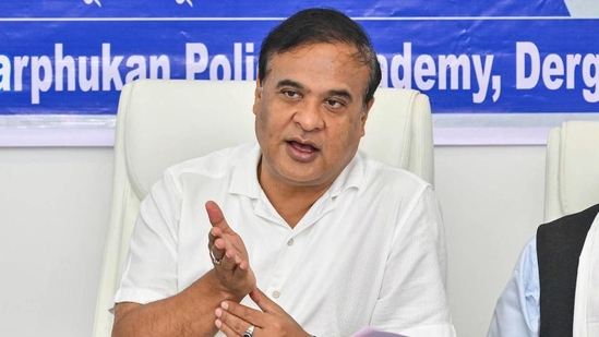 Himanta Biswa Sarma said the Brahmaputra swells after entering India because of torrential monsoon rainfall.