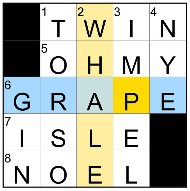 Today's NYT Mini Crossword Answers for Wednesday, May 21