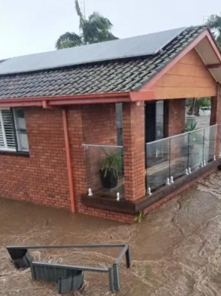 Footage Of Cars Homes Submerged By Floods