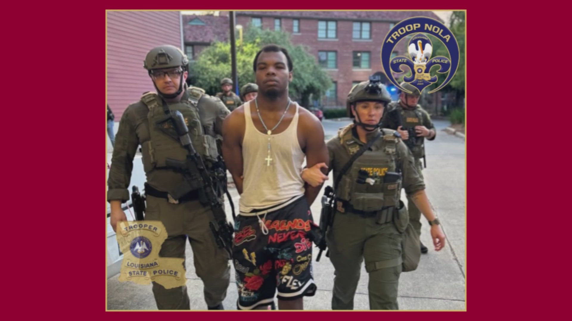 5th escaped inmate captured in New Orleans after jail break