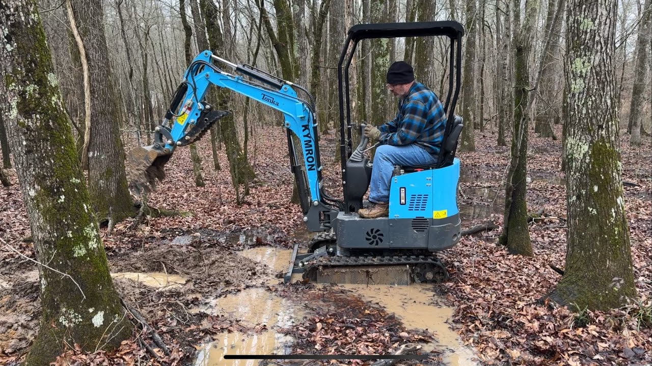 Will my Chinese Mini Excavator Sink in the Swamp?