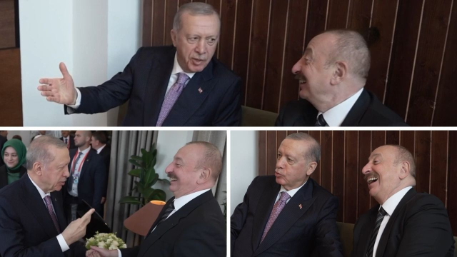 Zirveye damga vuran an! Erdoğan, karşısında görünce dayanamadı: Gel bir sarılayım sana