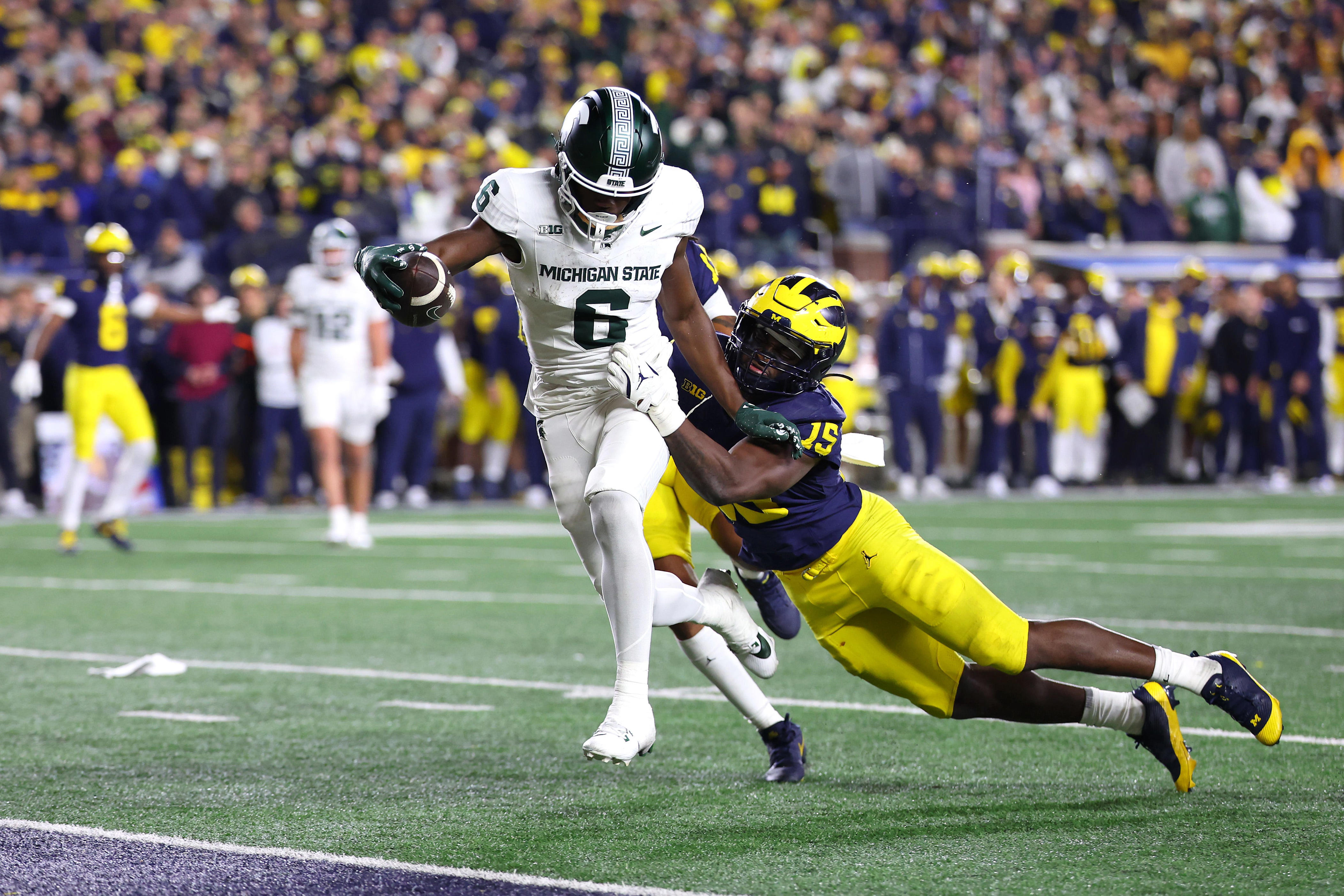 Michigan State wide receiver Nick Marsh responds to transfer rumors