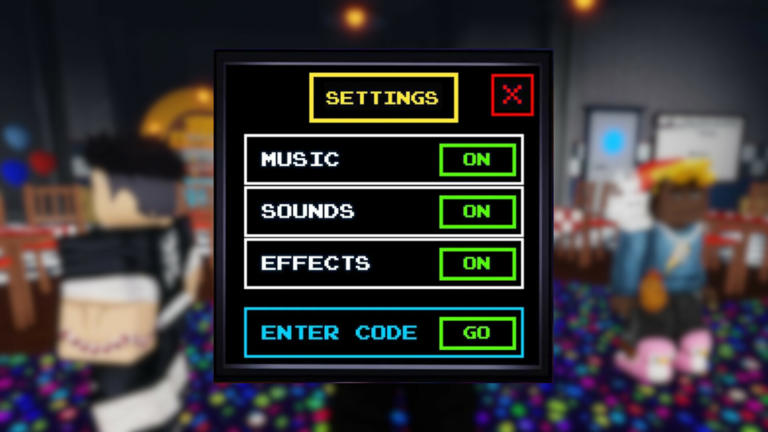 Five Nights TD codes