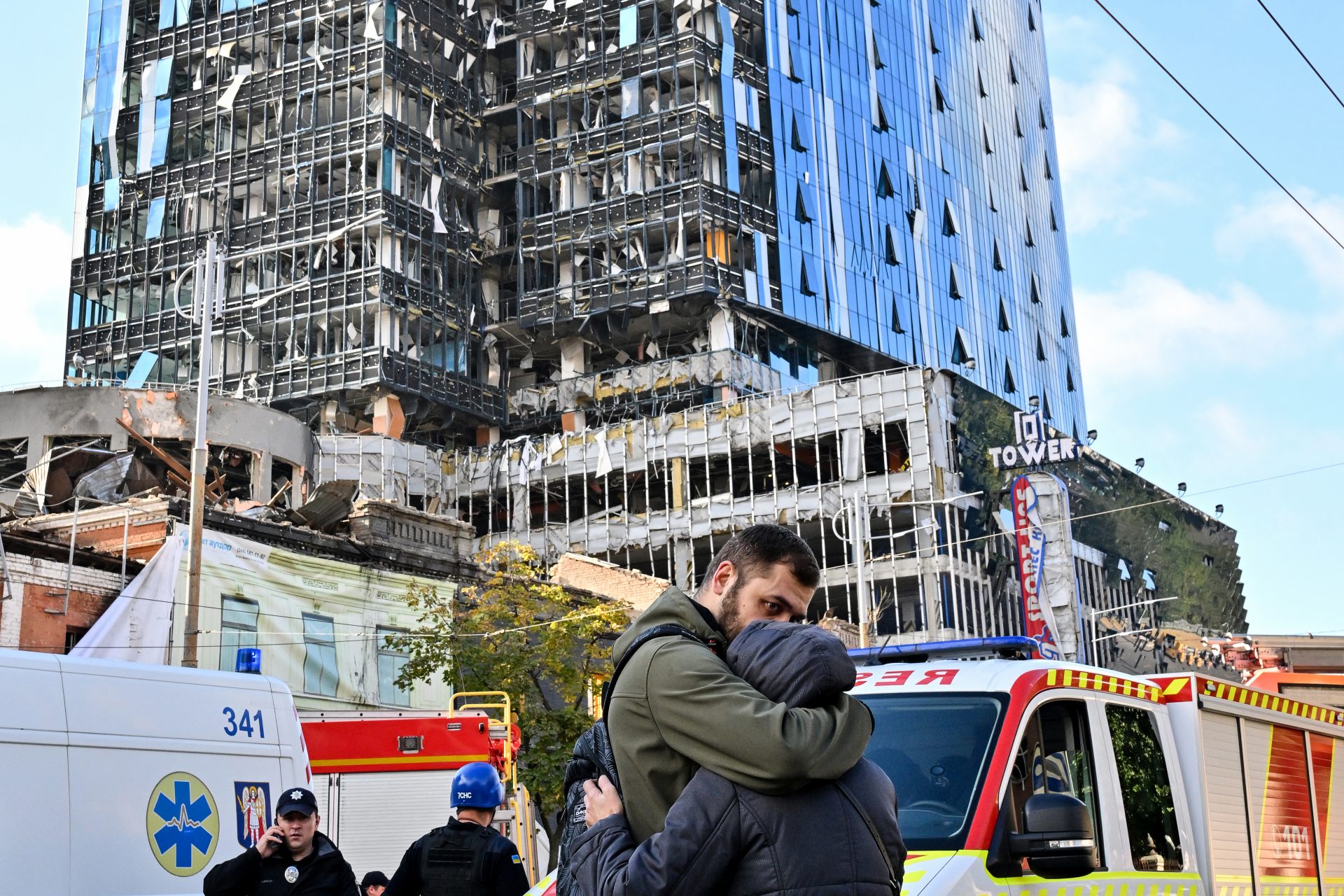 In pictures: The destruction left by one of Putin’s deadliest strikes