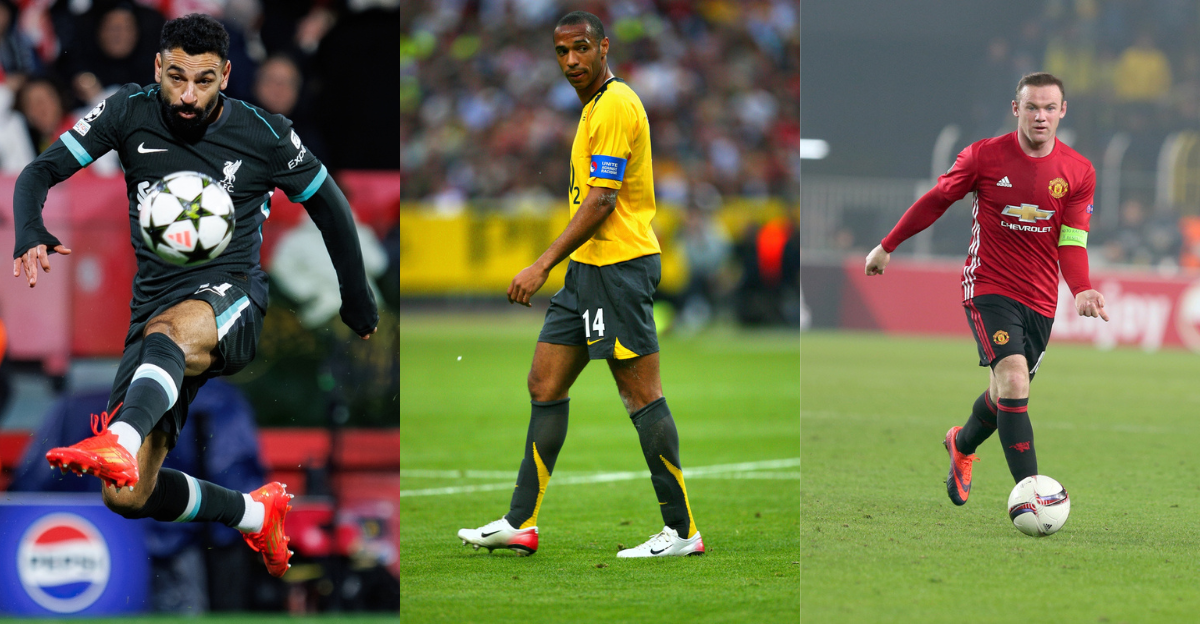 Los 100 máximos goleadores de la historia de la Premier League