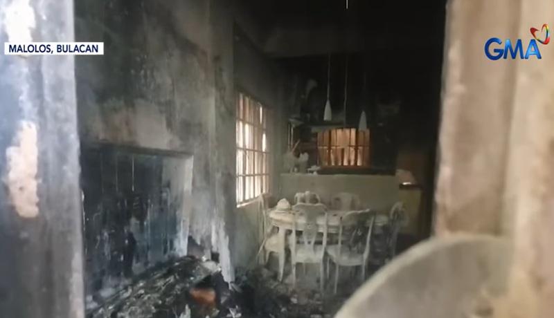 Couple, their two children killed in fire in Bulacan