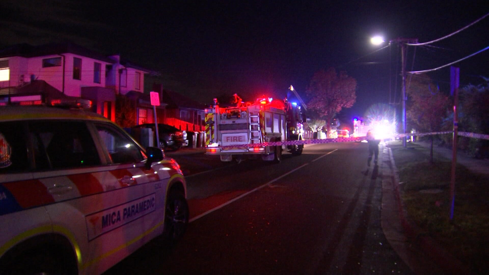 Three people, including two children, critically injured in suspicious