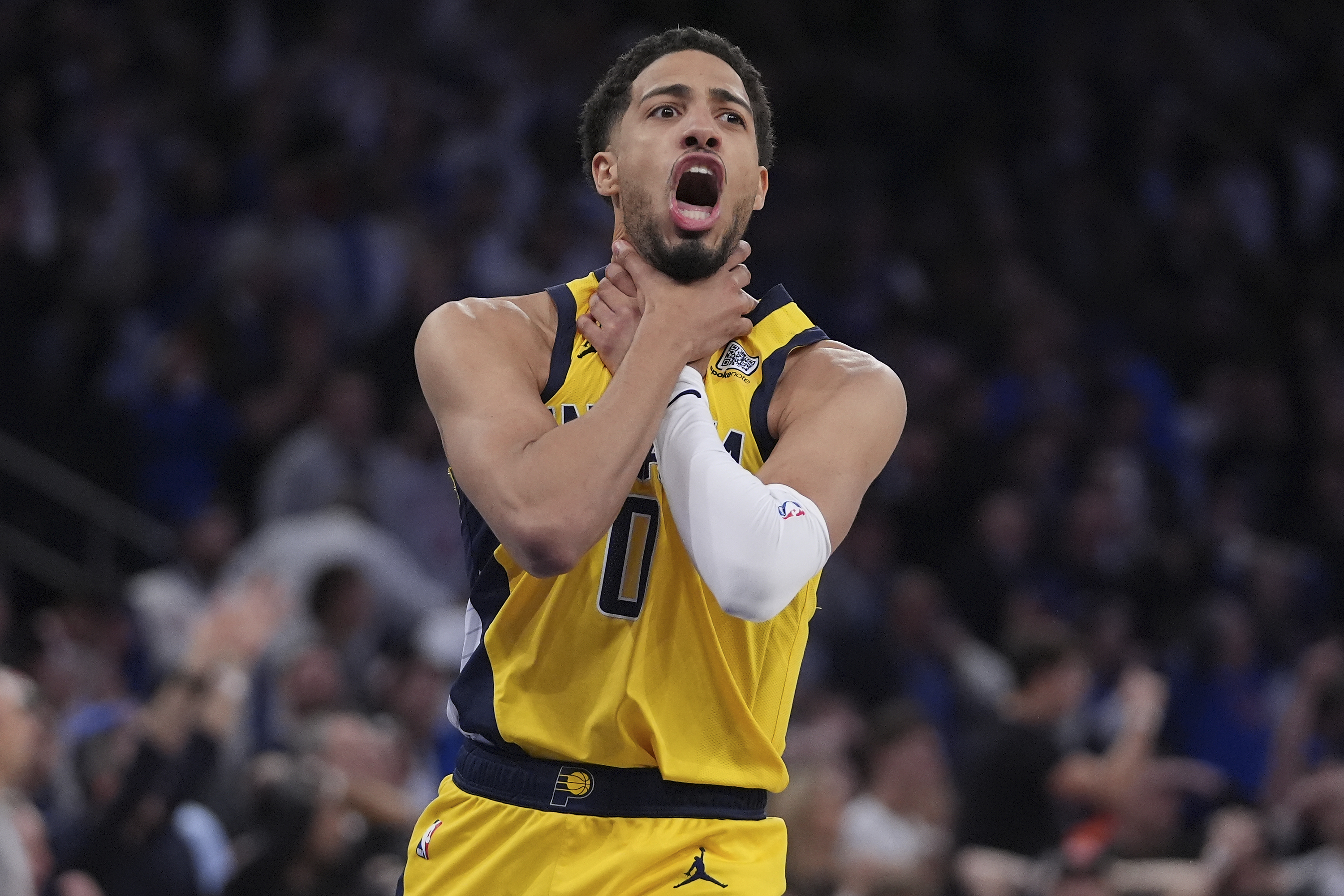 Pacers-Knicks: Tyrese Haliburton channels Reggie Miller, delivers choke ...