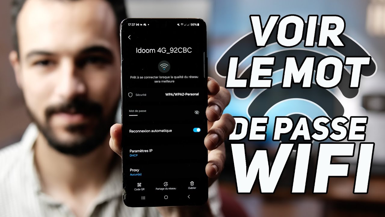 comment voir le mot de passe wifi apple