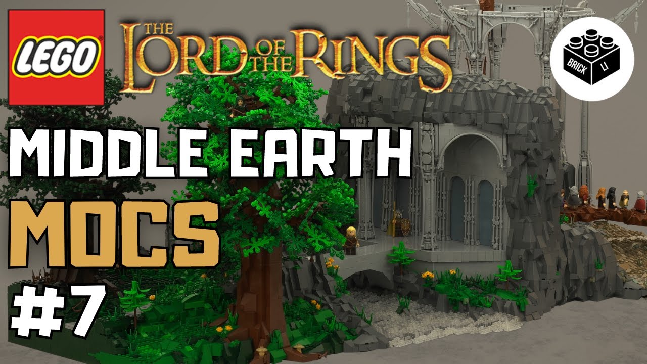 LEGO LOTR: Middle Earth MOCS || Woodland Realm, Rivendell and more!