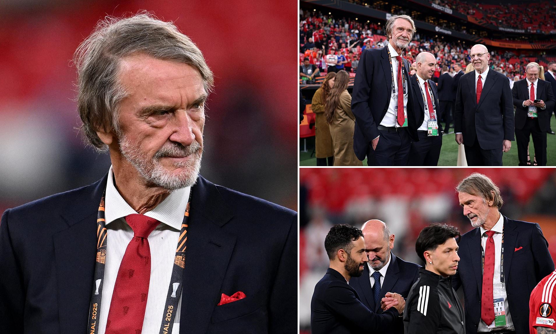 Sir Jim Ratcliffe 'booed by Man United staff at Europa League final ...