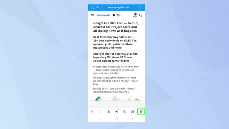 How to add a website to your Android home screen