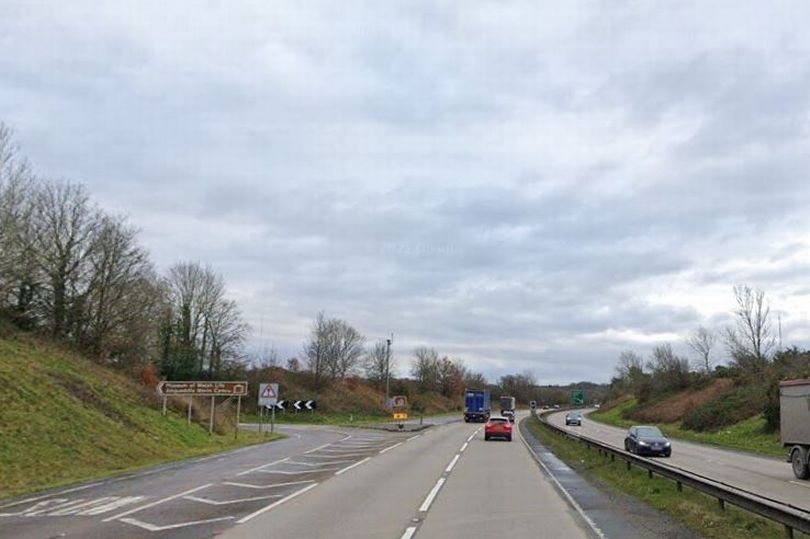 Woman taken to hospital after crash on A4232 in Cardiff