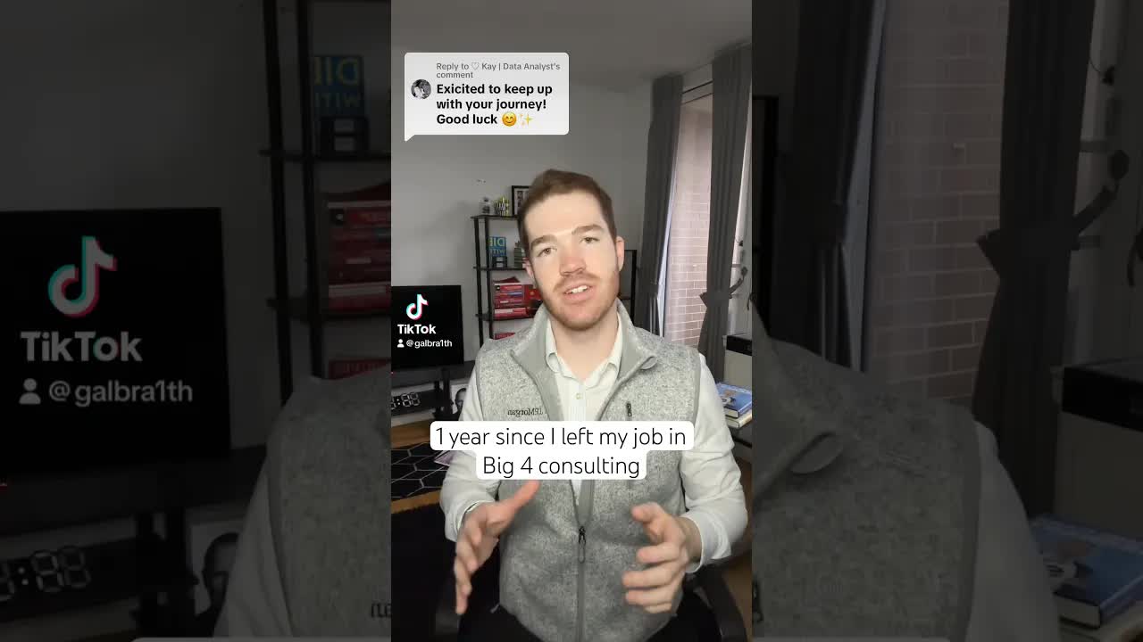 I Left My Job In Big 4 Consulting 1 Year Ago Consulting Big4 Mbb