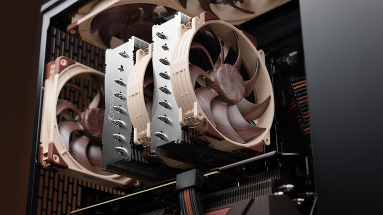 PC with Noctua air cooler