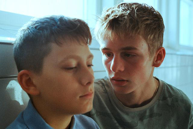 Courtesy of Netflix ©2024 Lukas Zuperka as Viggo and Frode Bilde Rønsholt as Oscar in 'Secrets We Keep'.