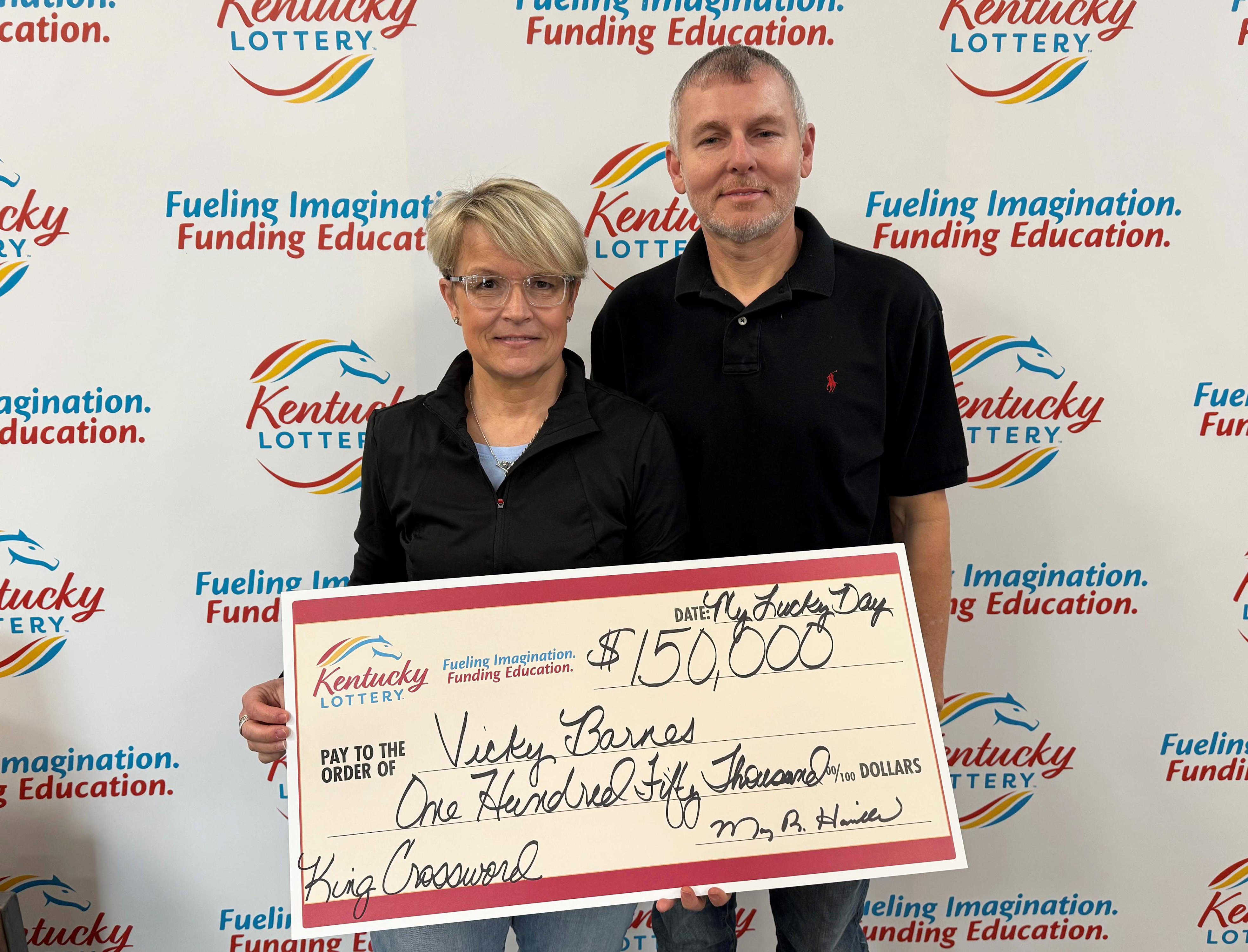 'I've won really big': Kentucky couple becomes first grand prize
