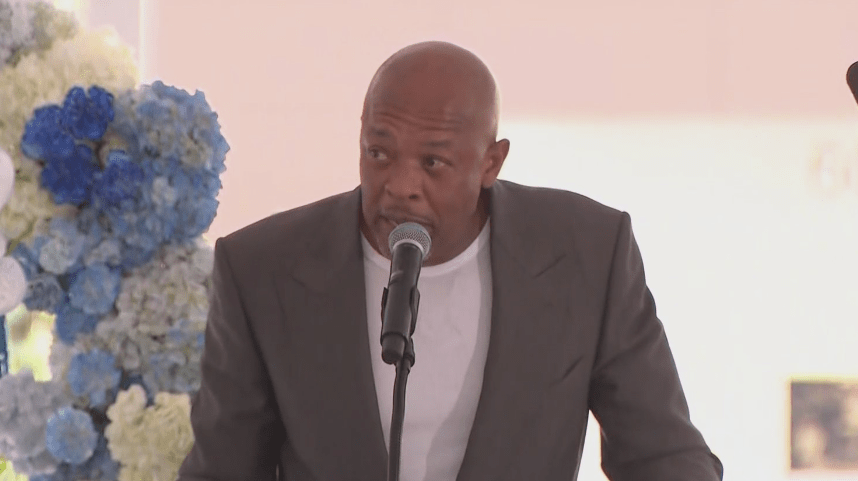 Dr. Dre cuts ribbon on new Compton High School