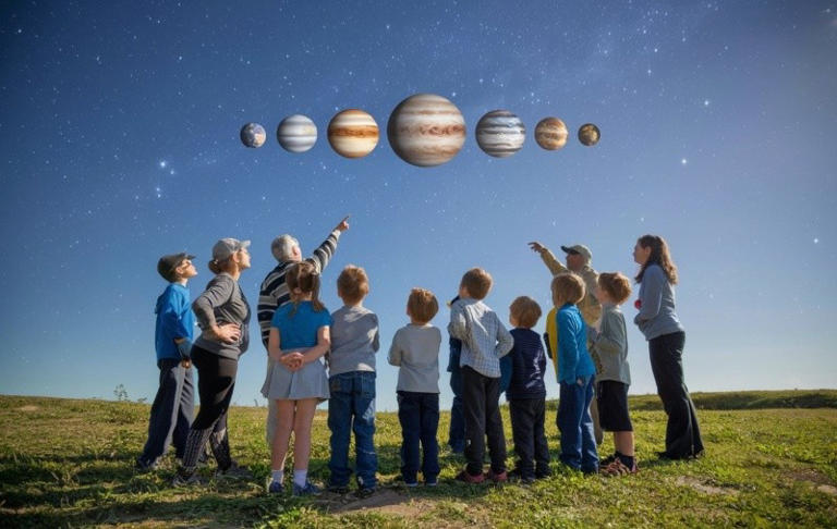 Alineación planetaria de Saturno, Neptuno y Venus a qué hora verla y cuándo