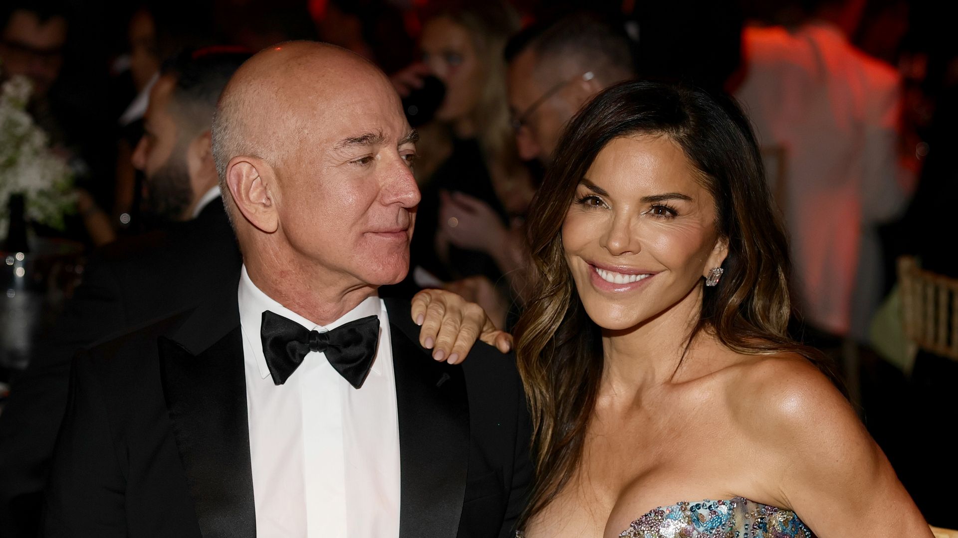 Lauren Sánchez and Jeff Bezos look so loved up on glamorous Cannes date