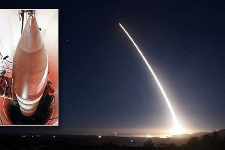 Trump Ajukan Uji Nuklir, AS Luncurkan Rudal "Kiamat" Minuteman III