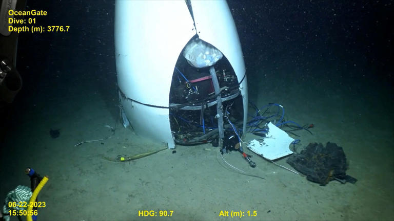 Oceangate CEO's wife asks chilling question after Titan submersible ...
