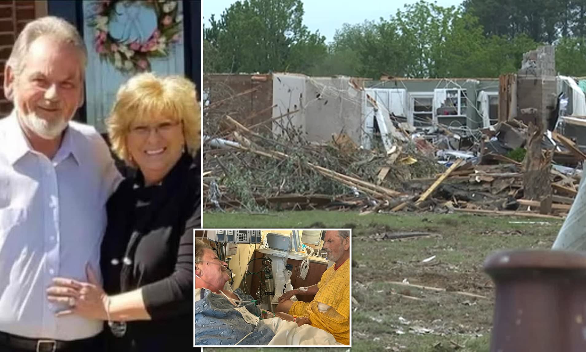 Kentucky couple each lose an arm as they embrace while a tornado with(00)