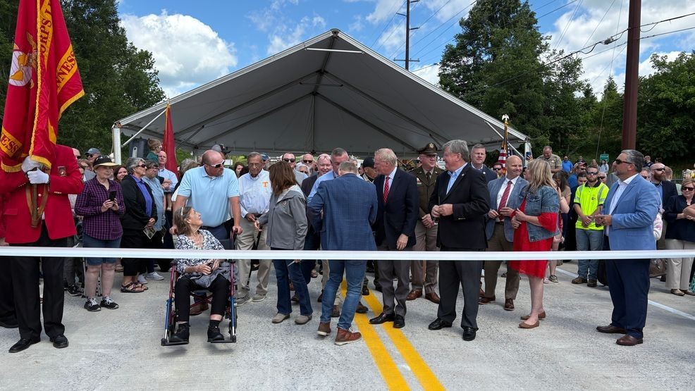 Sgt. Elbert Kinser Bridge reopens in Greene County following Helene damage