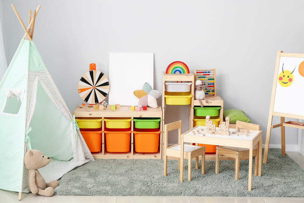 Kid-friendly organization systems that stick