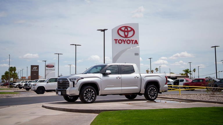 Toyota recalls over 443,000 trucks for potential reverse light failure
