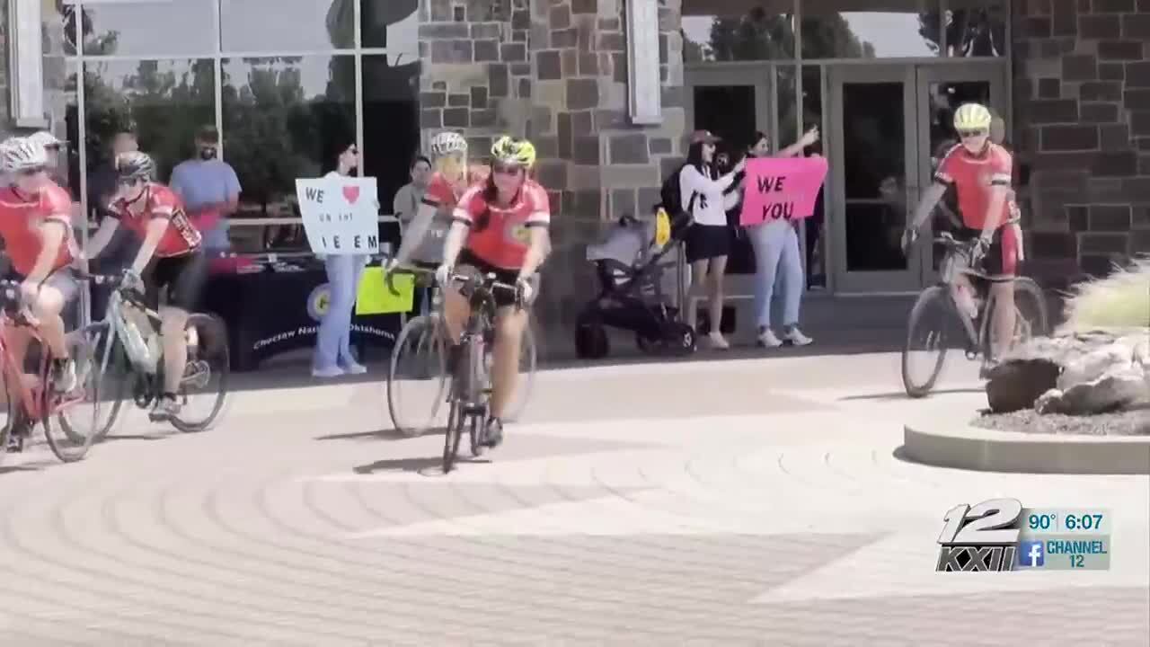 Choctaw cyclists complete trip along Trail of Tears