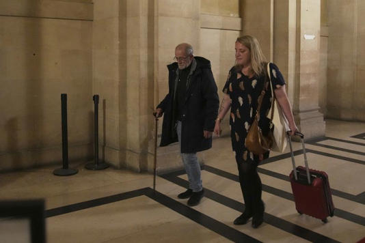 Omar Aït Khedache leaves after the verdict in the trial of Kim Kadashian heist, Friday, May 23, 2025 in Paris. Christophe Ena/Copyright 2025 The AP. All rights reserved.