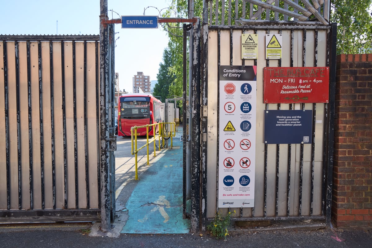 Hidden London: The Bus Cafe, Waterloo