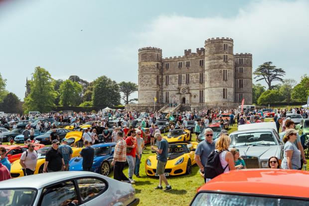 Charity motor show at Lulworth Castle to mark 10th anniversary next weekend