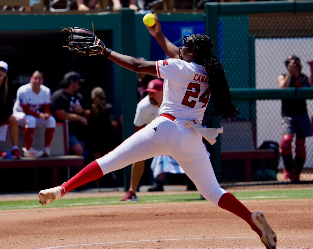 NiJaree Canady finishes Super Regional sweep to send Texas Tech ...