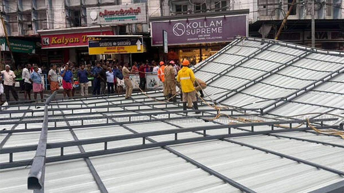 Thrissur corporation decides to remove all trusses, iron roofs from ...