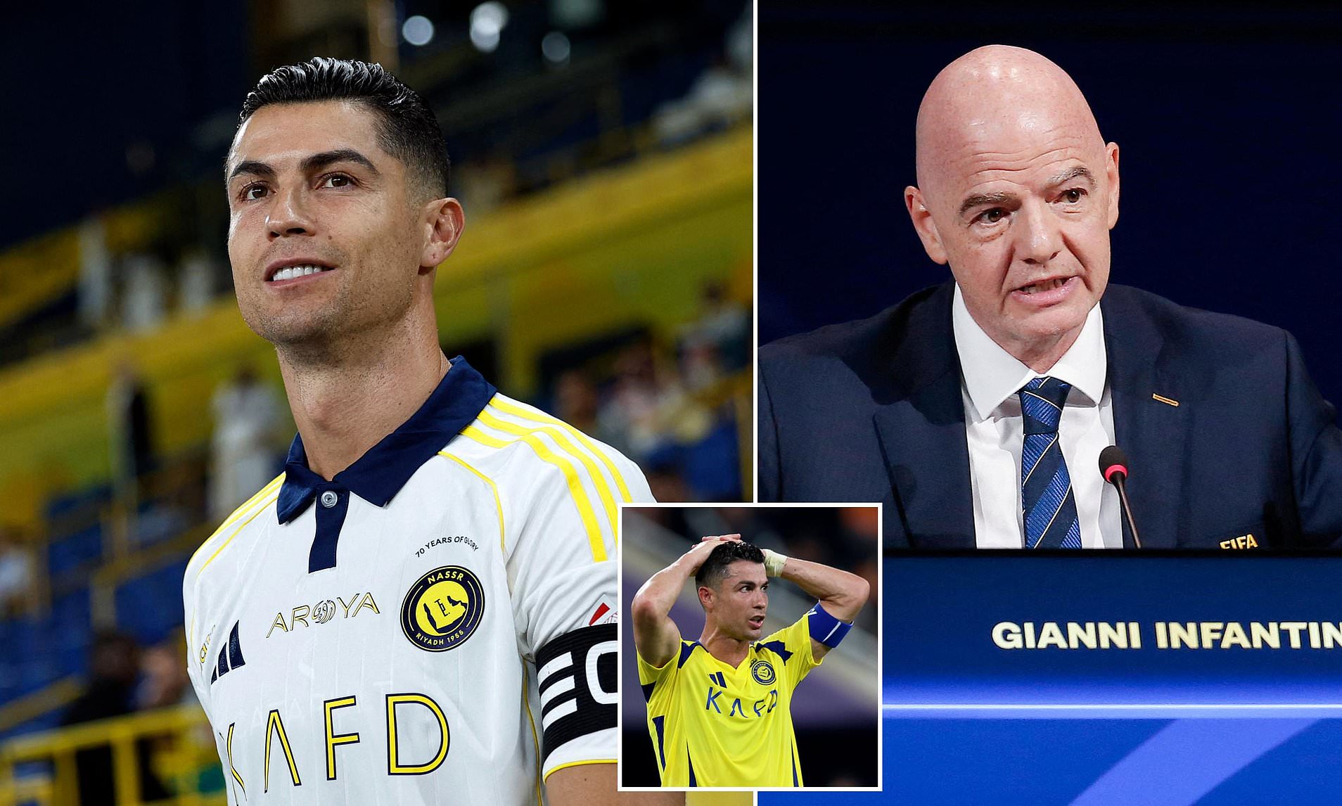 Infantino claims Ronaldo could play at the Club World Cup