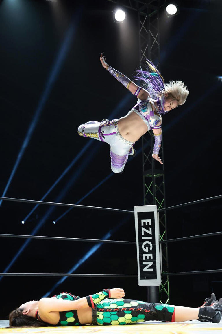 女子プロレス　マリーゴールド　Sシート特典　マフラータオル　天麗皇希 女子プロレス マリーゴールド Sシート特典 マフラータオル 天麗皇希