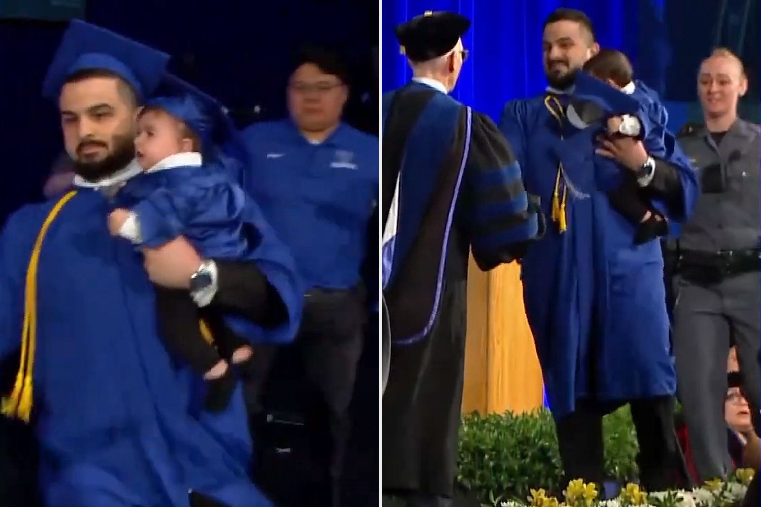 Young Dad Who Brought 6MonthOld on Graduation Stage Speaks Out After