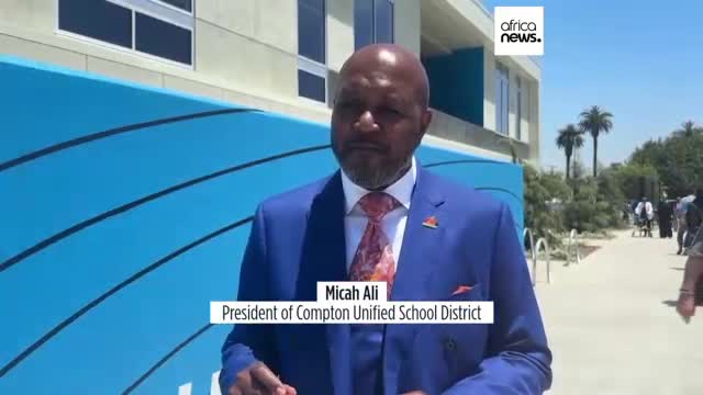 Dr. Dre helps open new Compton high school